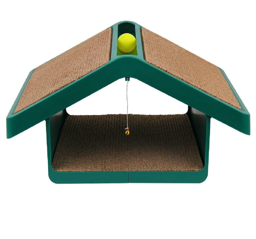 بيت بلاستيكي مع اللعبة خداشة داخلي و خارجي