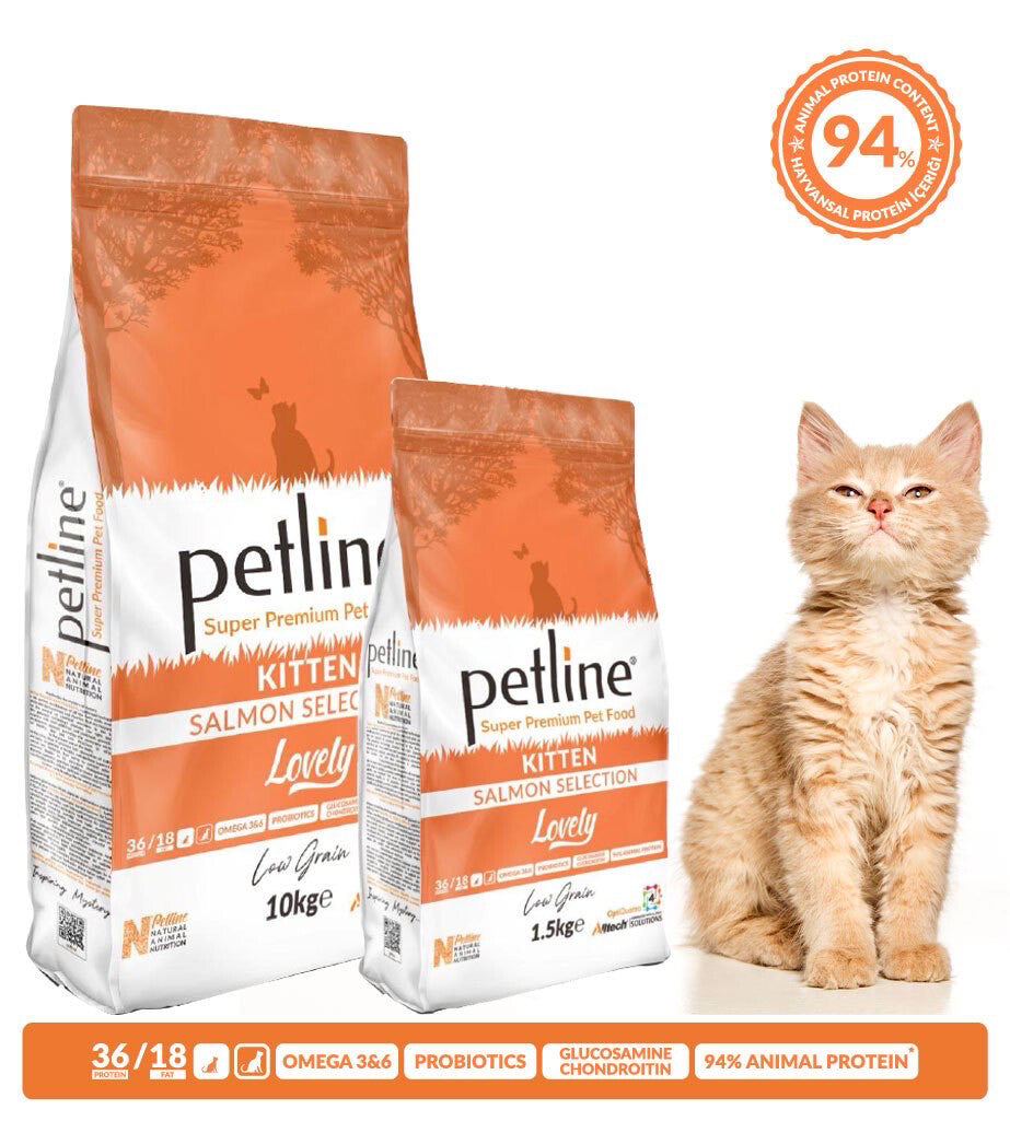 Petline 1.5Kg سلمون للكيتن