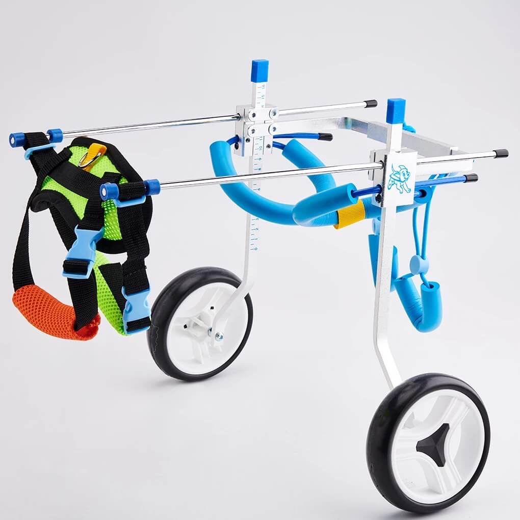 (XXS)عربة المعاقيين القطط و الكلاب