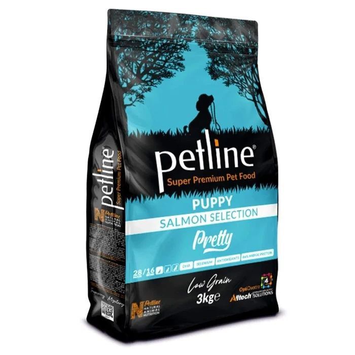 Petline Puppy 3kg سمك السلمون