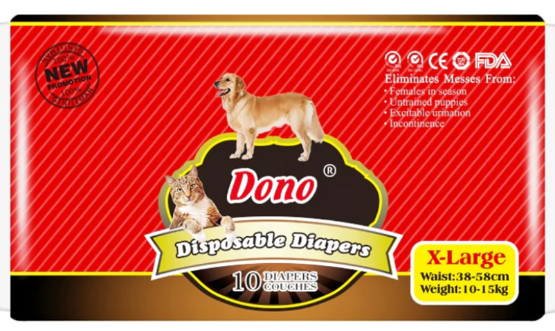 (XL) حفاظات القطط و الکلاب للانثی قیاس