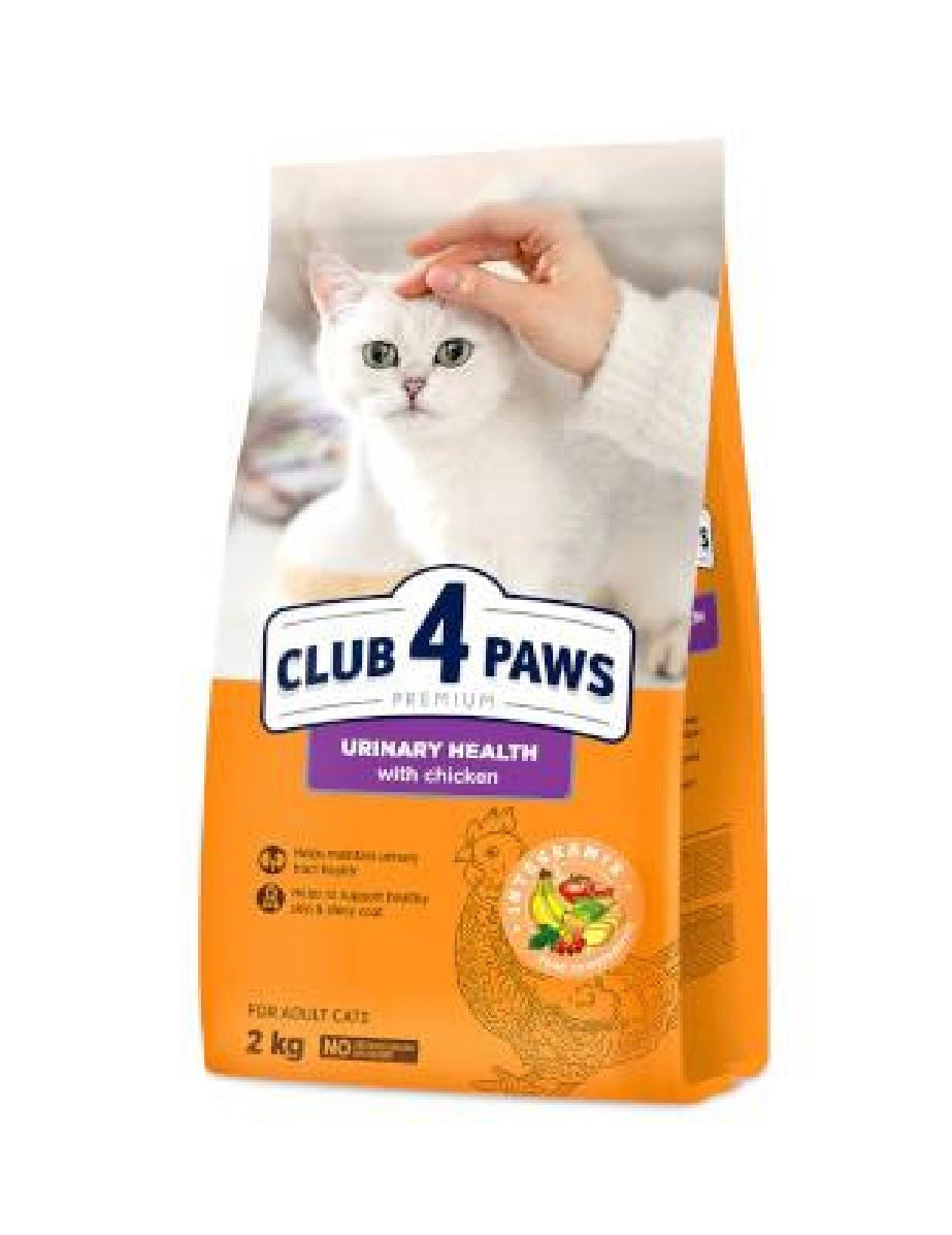 Club 4 Paws 2kg للعناية بالمسالك البولية