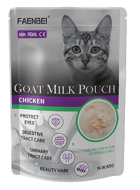 Faenbei Goat Milk Pouch 85g الدجاج