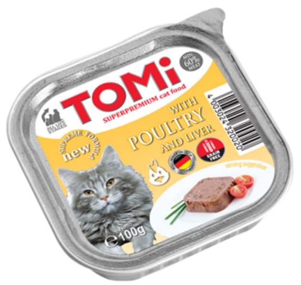 Tomi 100g الدواجن والكبد