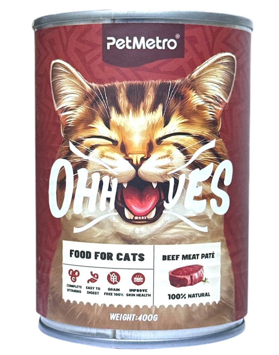 PetMetro 400g لحم البقر