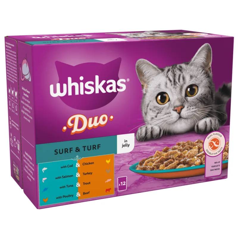 Whiskas Surf & Turf In Jelly x12