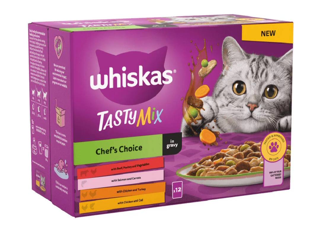 Whiskas x12 اختيار الشيف في المرق