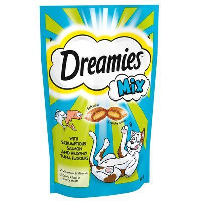 Dreamies Mix 60g سەلەمون و تونا