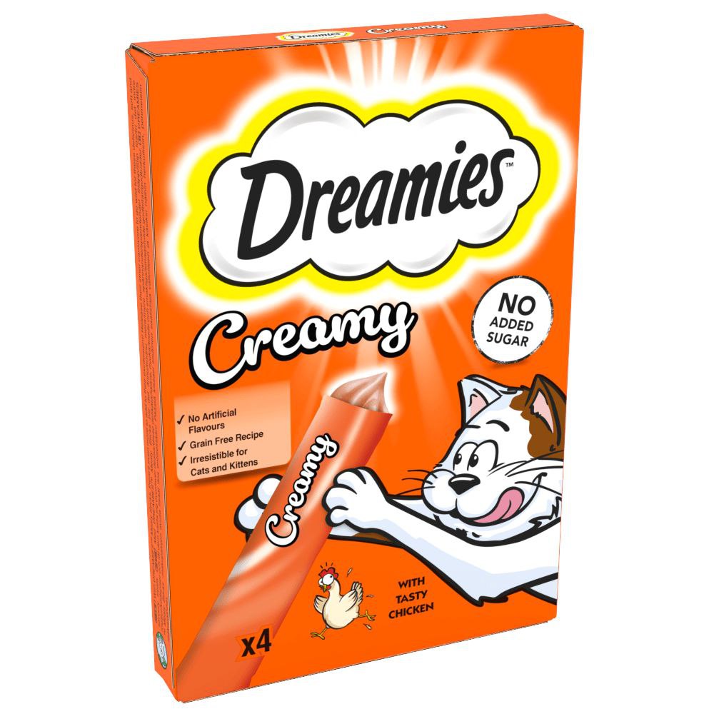 Dreamies Creamy x4 دجاج