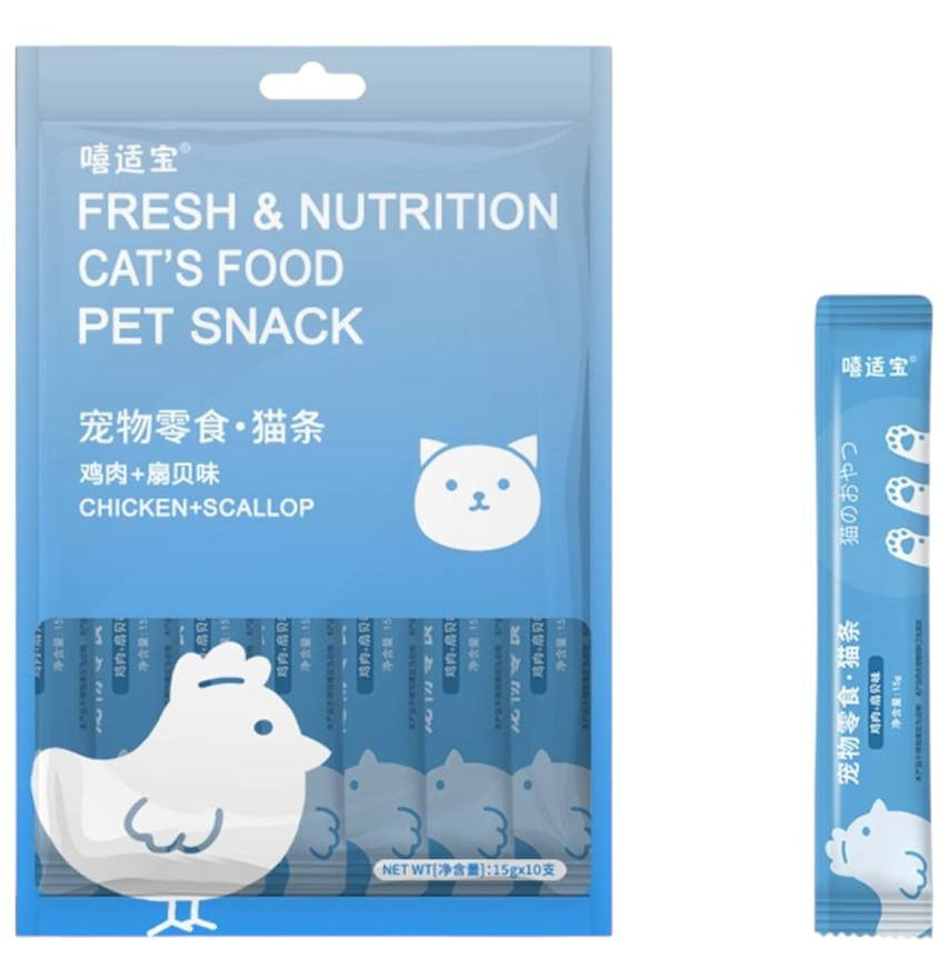 Xishibao x10 سناك كريمة الدجاج