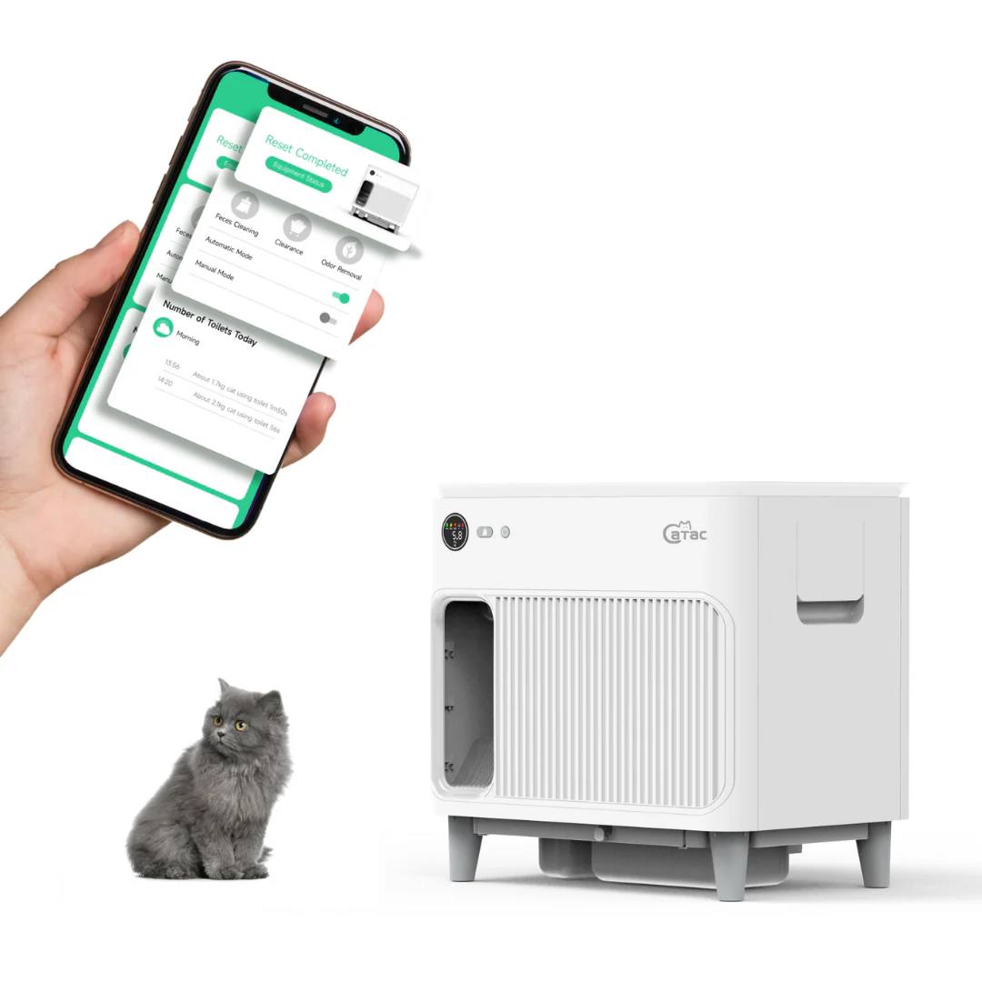 CATAC صندوق فضلات فاخر ذكي