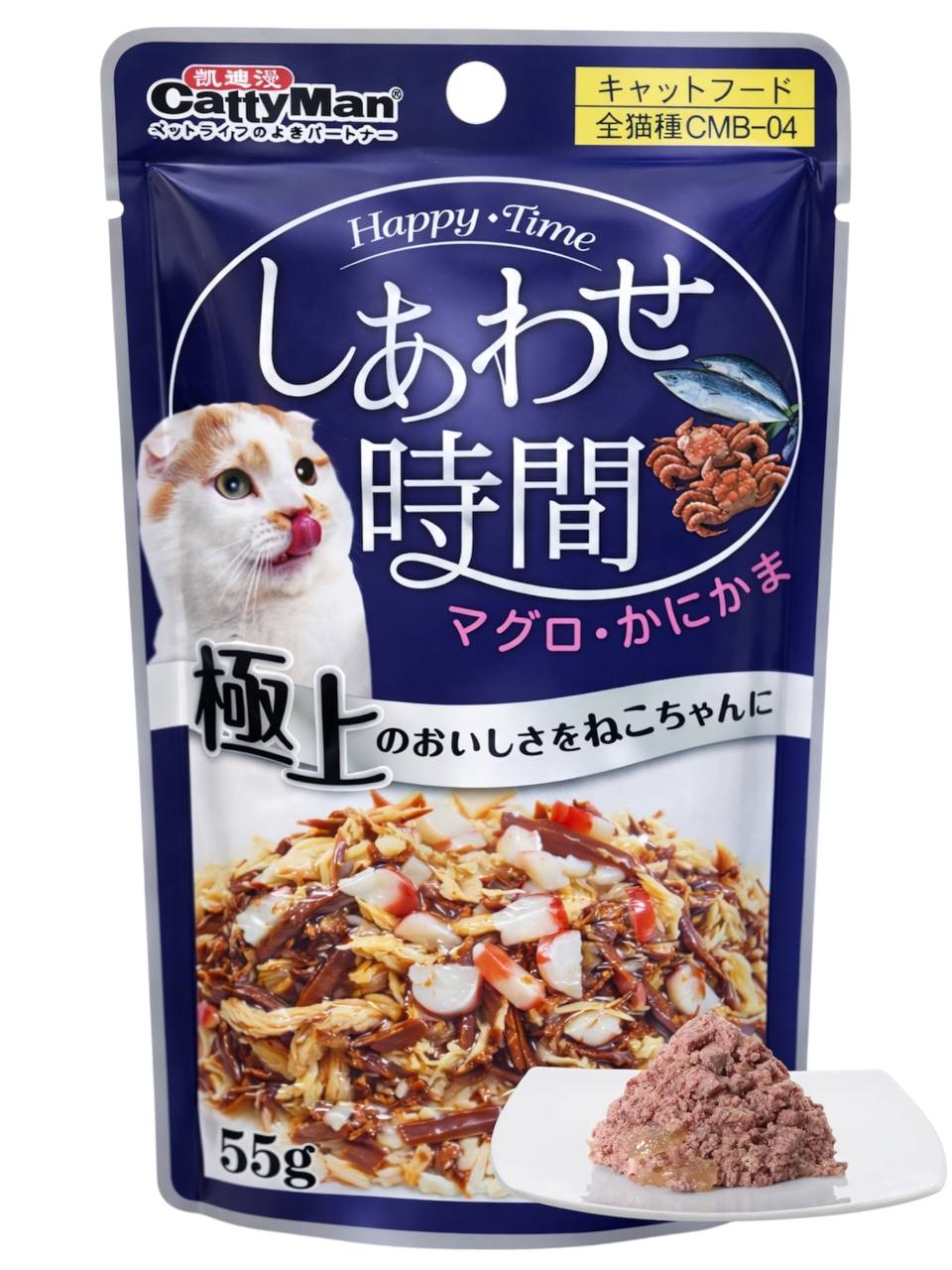 Cattyman 55g التونة وسرطان البحر