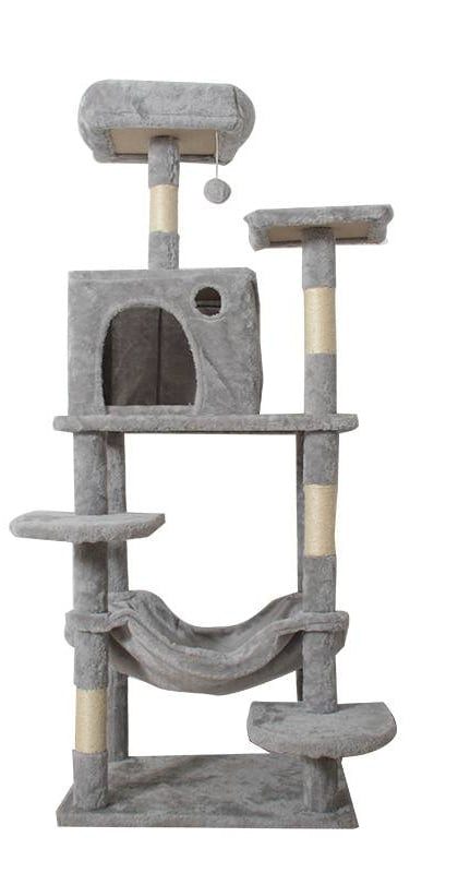 Multi-Level Cat Tree Tower-Model MT52 رمادی