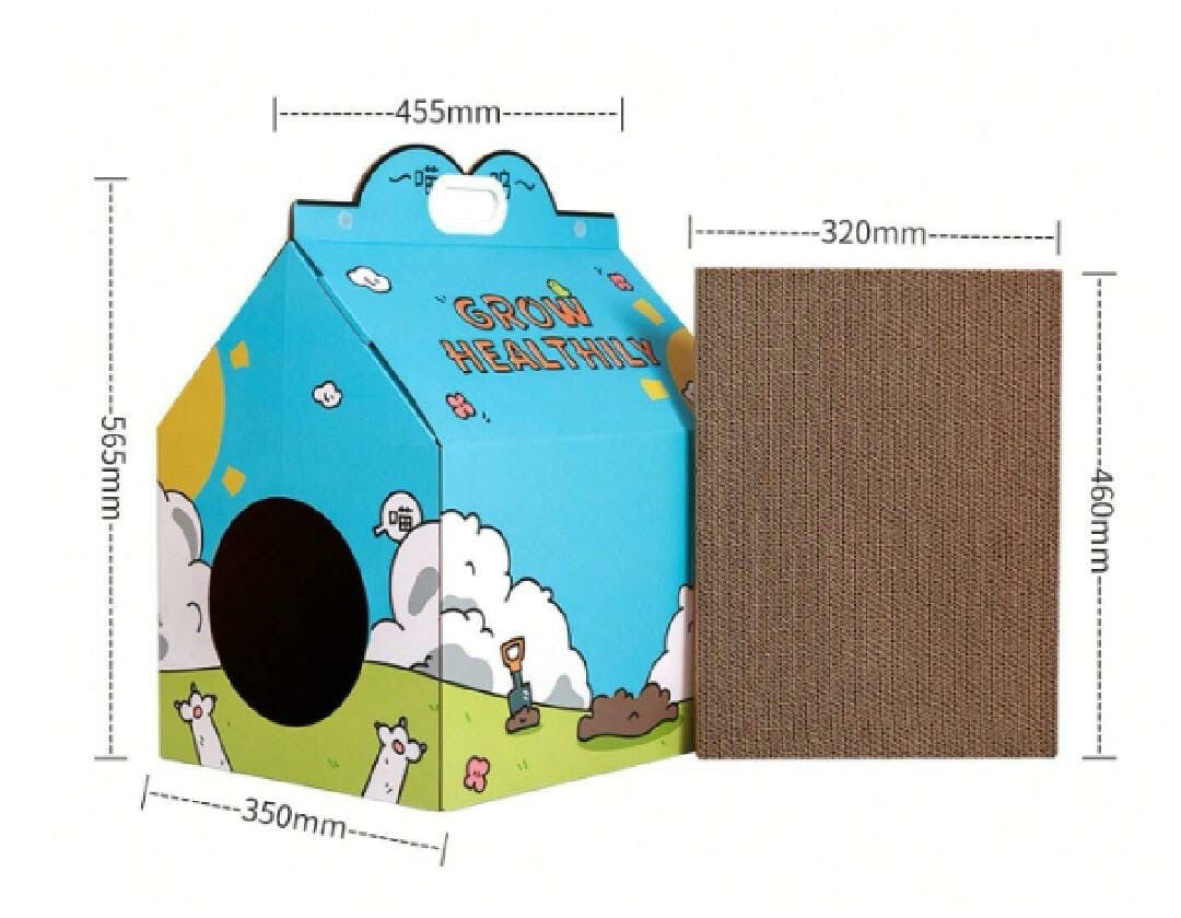 بيت كارتون مع الخداشة