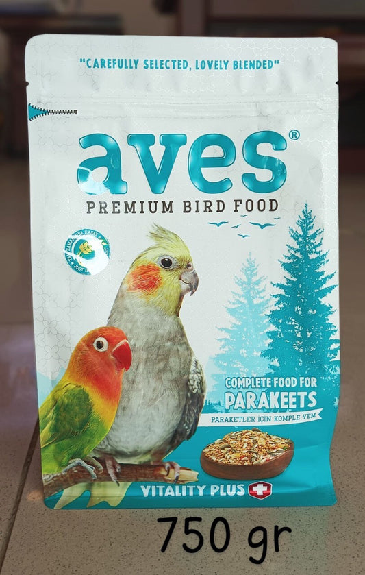 Aves Premium طعام الطيور الببغاوات