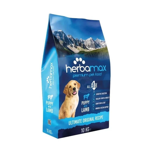 Herbamax بنكهة لحم الضأن والأرز، 10 كجم
