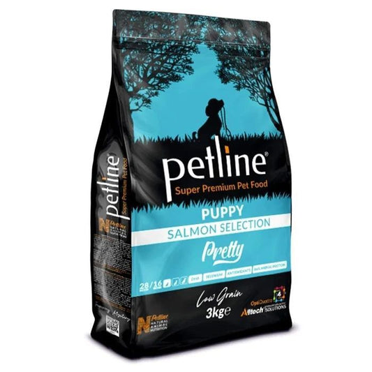 Petline Puppy 3kg سمك السلمون
