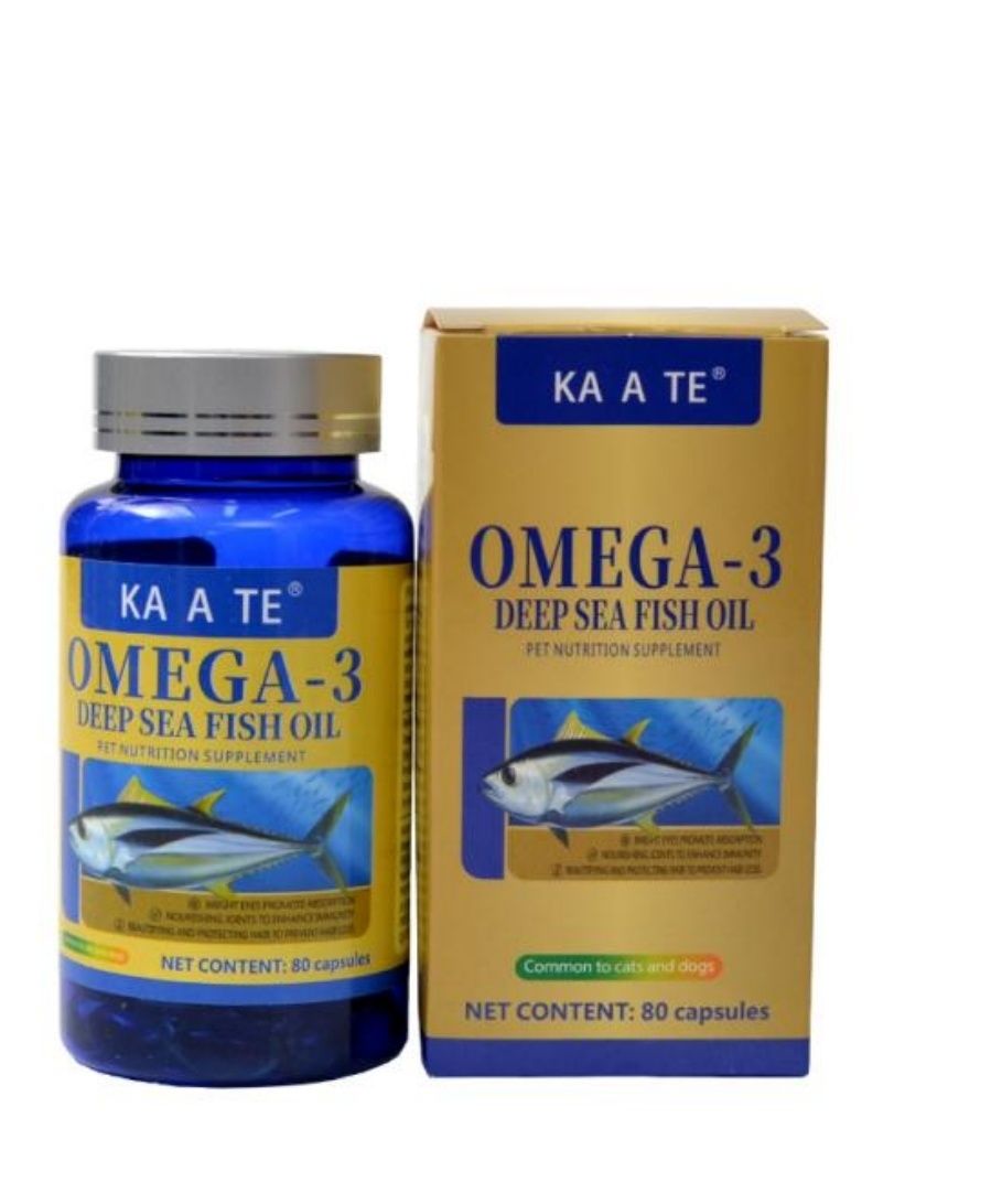 اوميغا 3 - يحتوي على 80 كبسول