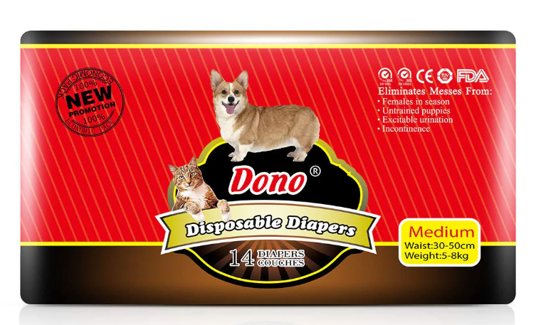 (M) حفاظات القطط و الکلاب للانثی قیاس