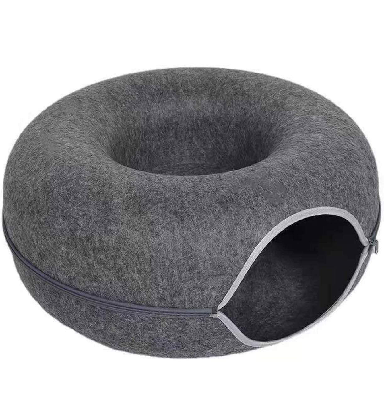 نفق والسرير القطط اللون االرمادی الداکن ٦٠سم