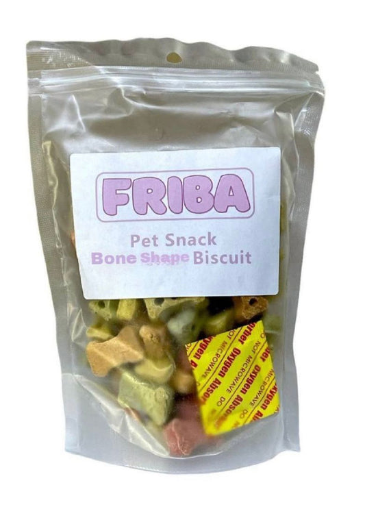 Friba (200g) بسكويت شكل عظم