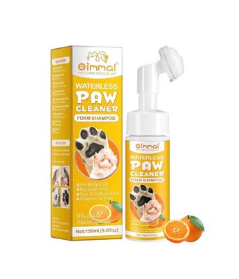 Oimmal (150ml  )فوم الغسيل لمنظف أقدام القطط والكلاب
