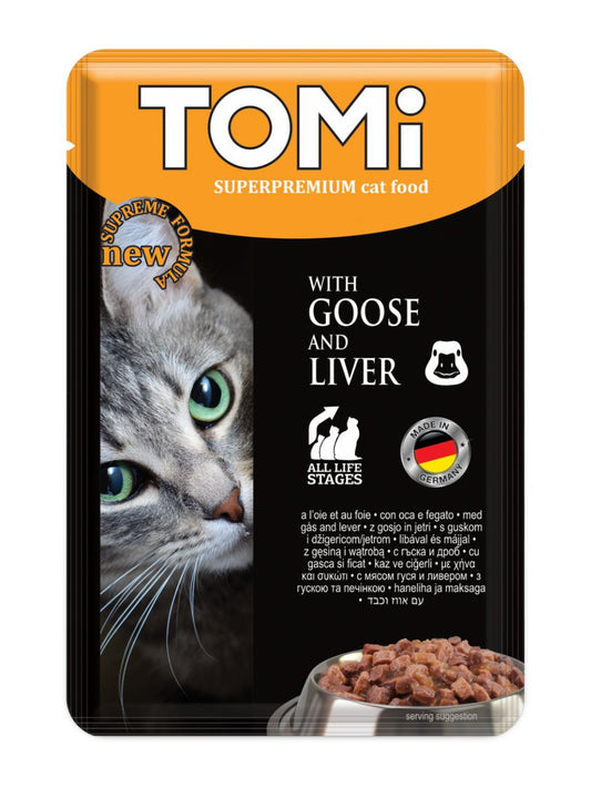Tomi 100g أوزة وكبد