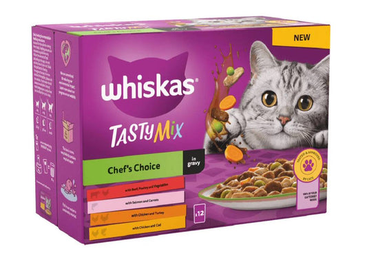 Whiskas x12 اختيار الشيف في المرق