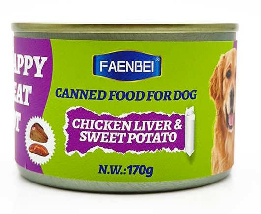 Faenbei 170g كبد الدجاج والبطاطا الحلوة