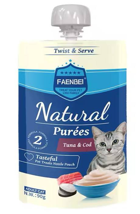 Faenbei 90g سمك التونة وسمك القد
