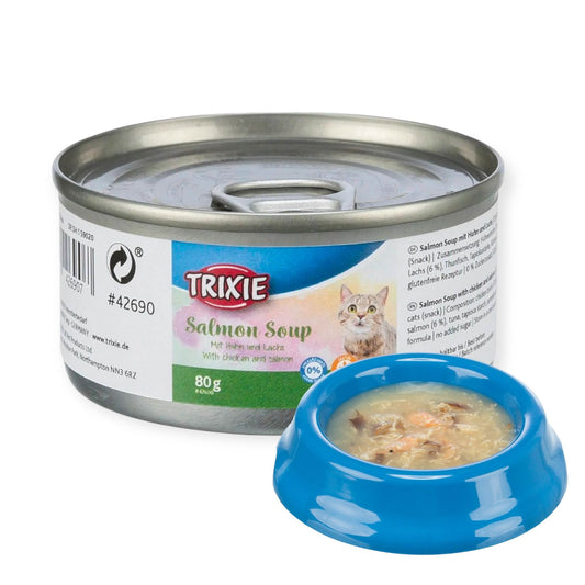 Trixie 80g شوربة الدجاج والسلمون
