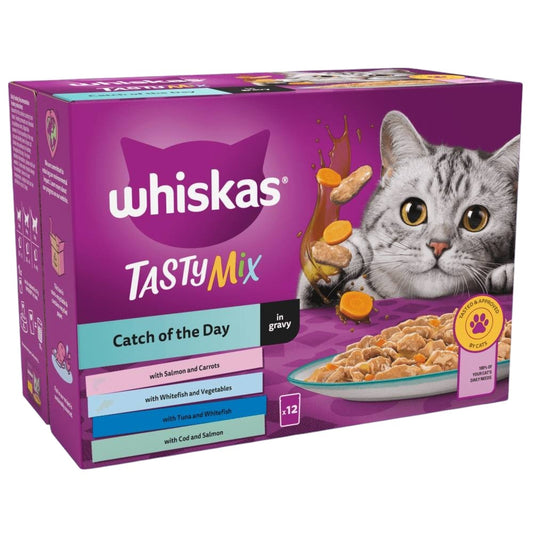 Whiskas x12 تشكيلة المحيط في المرق