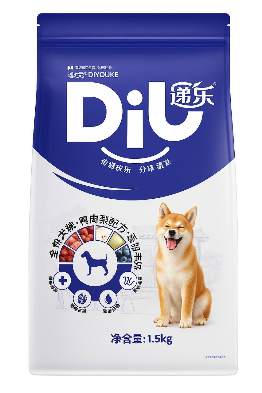 DIYOUKE 1.5kg بط وإجاص وحليب ماعز