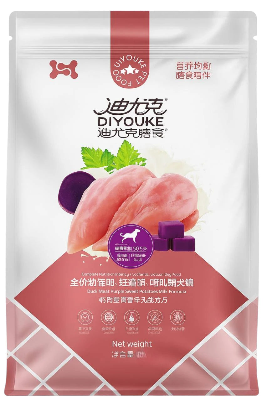 DIYOUKE Puppy 1.5kg البط والبطاطا الحلوة
