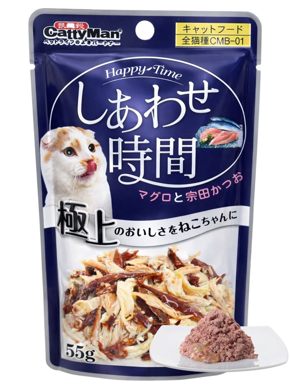 Cattyman 55g  تونة ودجاج